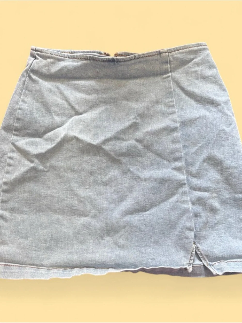 wild fable Light Blue Denim Mini Skirt